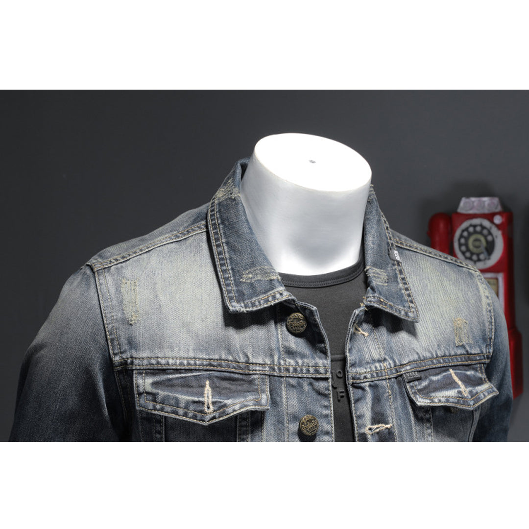 SOLA-DSQ2 24ss Blue Denim Jacket