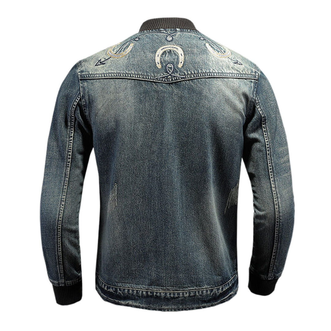 SOLA-DSQ2 2024ss Blue Denim Jacket