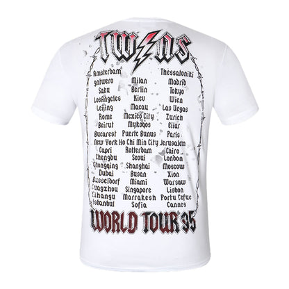 SOLA-D2 Print 2024ss Loose T-shirt