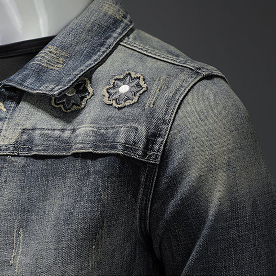 SOLA-DSQ2 2024ss Blue Denim Jacket
