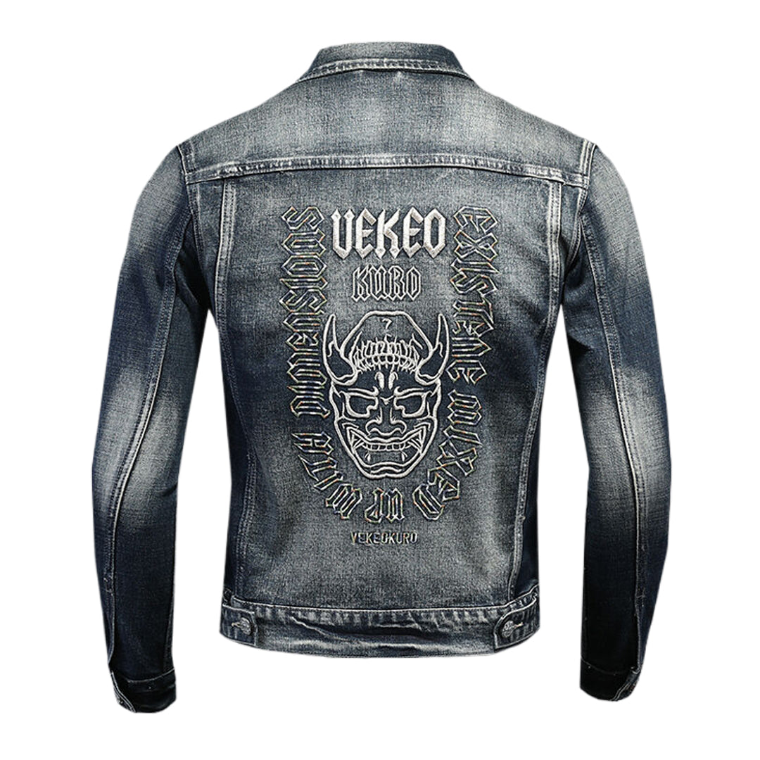 SOLA-DSQ2 Black Denim Jacket