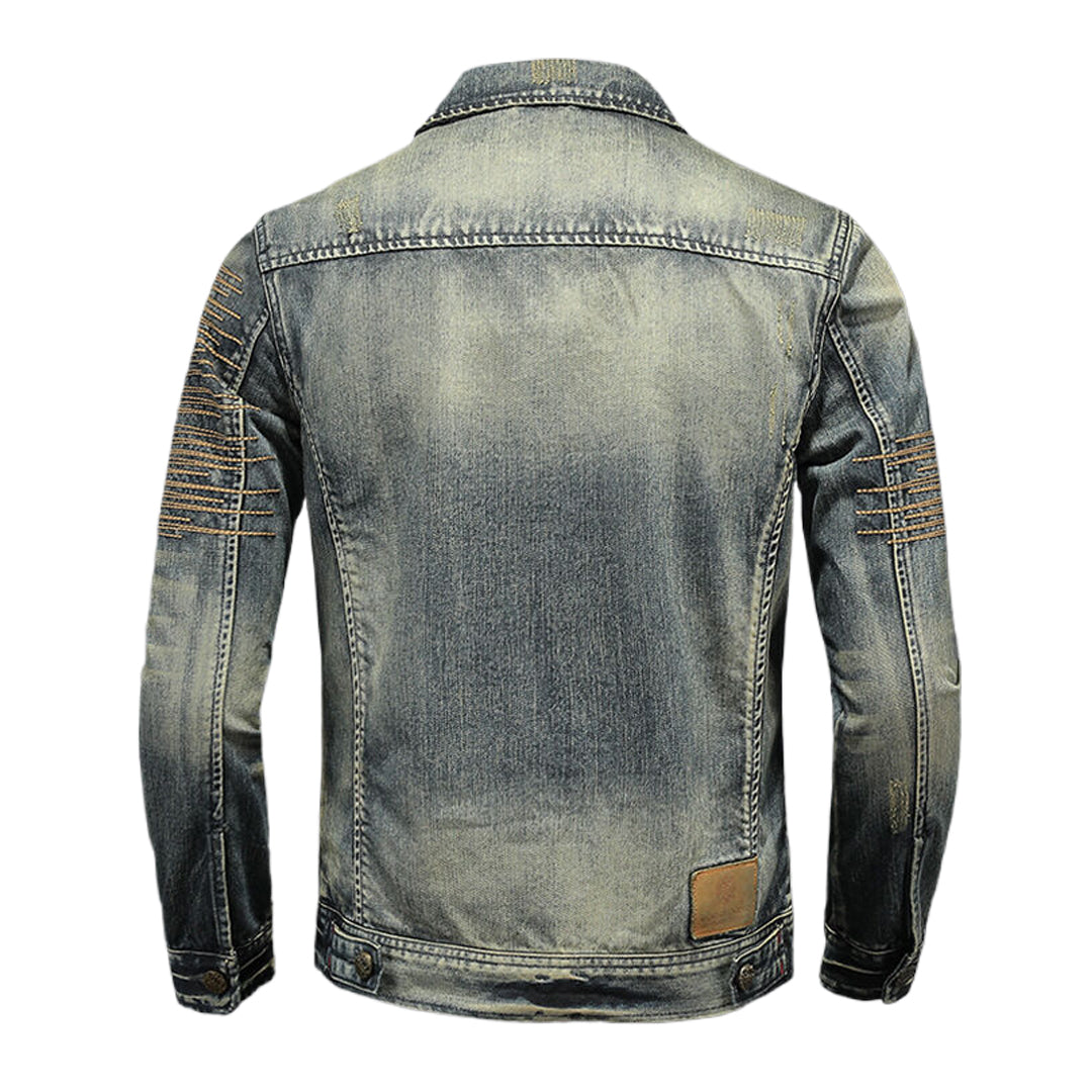 SOLA-DSQ2 2024ss Blue Denim Jacket