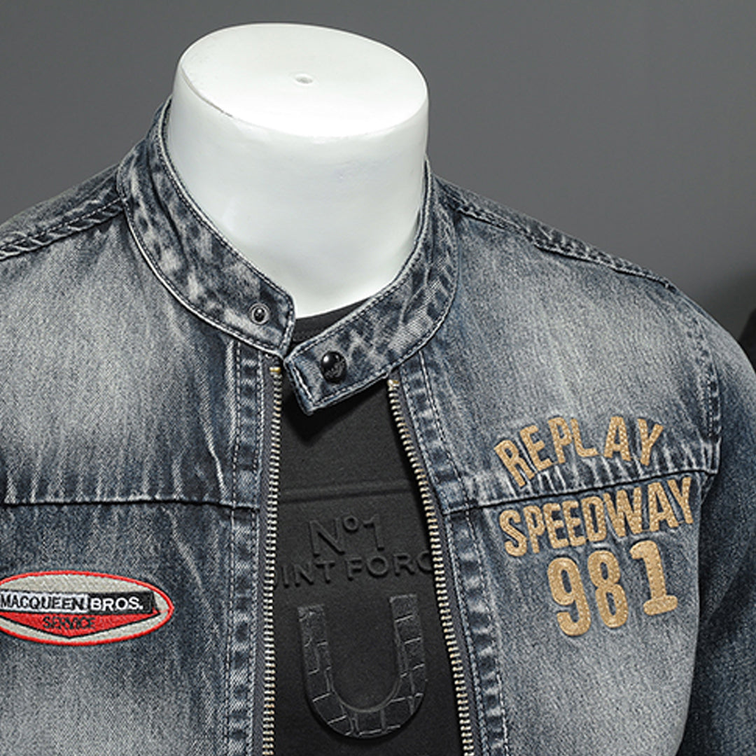 SOLA-DSQ2 2024ss Blue Denim Jacket