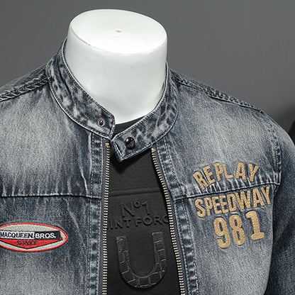 SOLA-DSQ2 2024ss Blue Denim Jacket