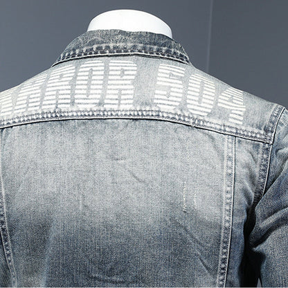 SOLA-DSQ2 24ss Blue Denim Jacket