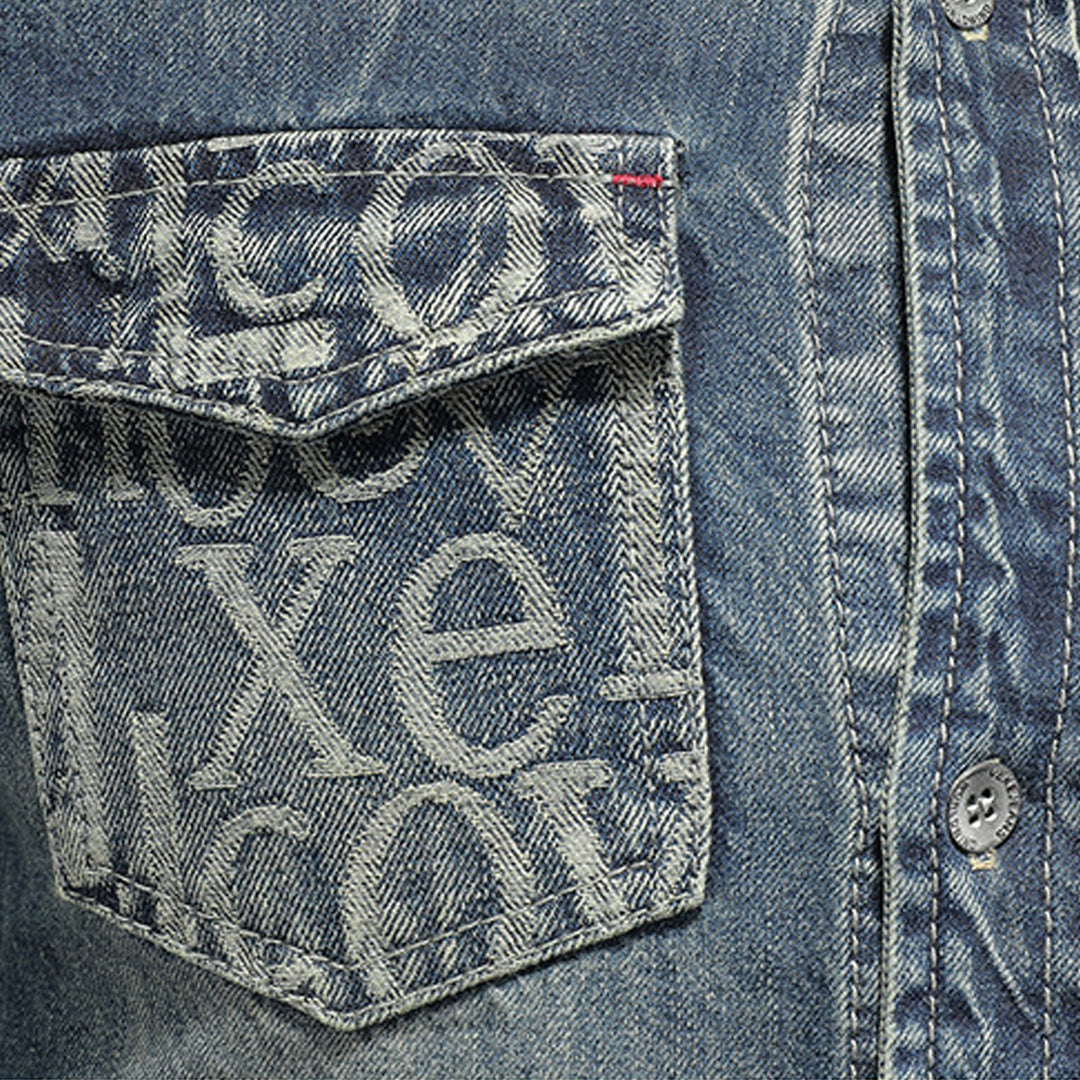 SOLA-DSQ2 2024ss Blue Denim Jacket