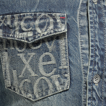 SOLA-DSQ2 2024ss Blue Denim Jacket