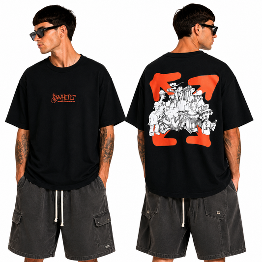 OFF-White Arrow logo print T-shirt#71