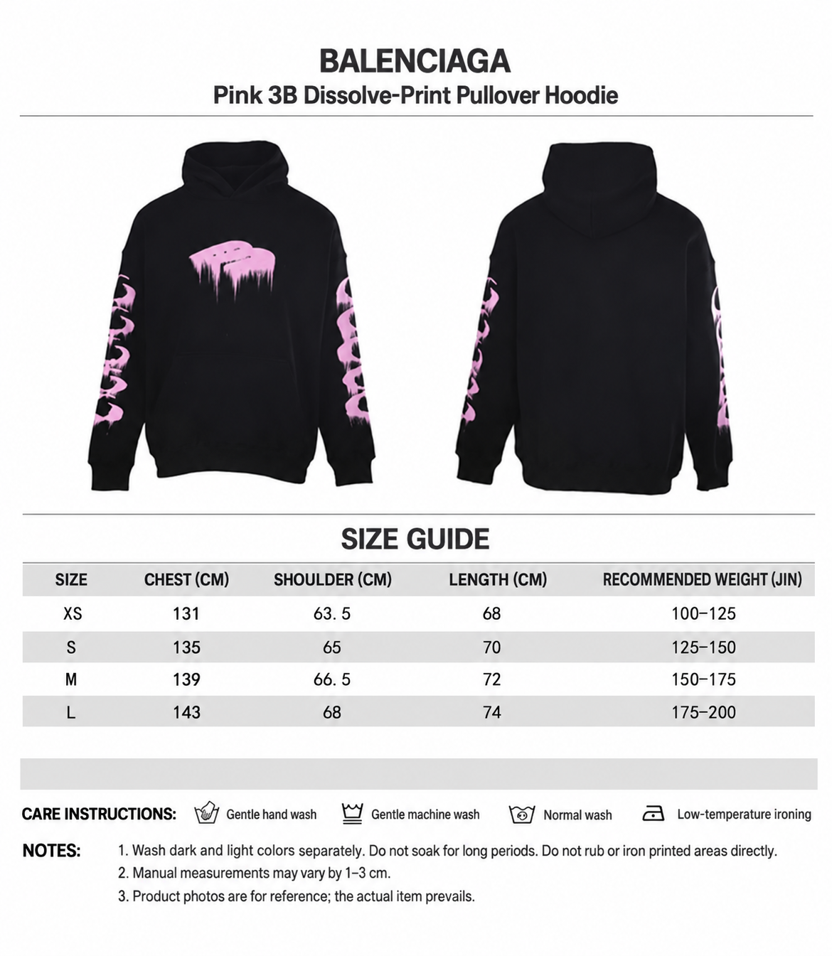 Balenciaga Graphic Character Print Hoodie