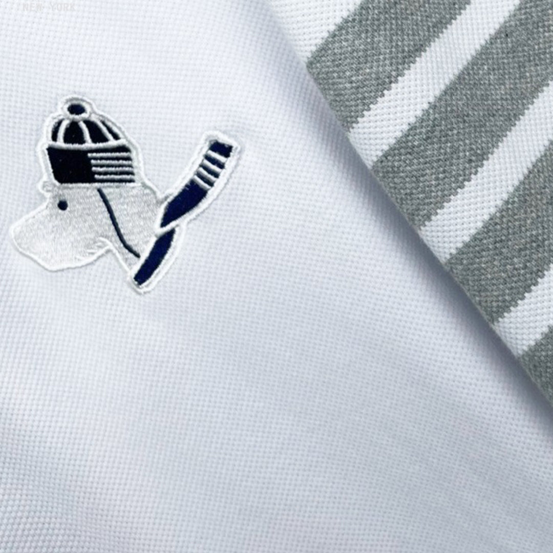 MR.TOM puppy embroidery T-shirt