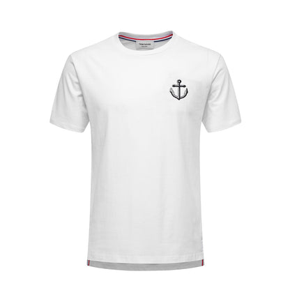 MR.TOM Anchor embroidery T-shirt