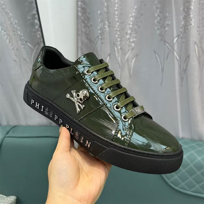 PP New Skull leather Sneakers
