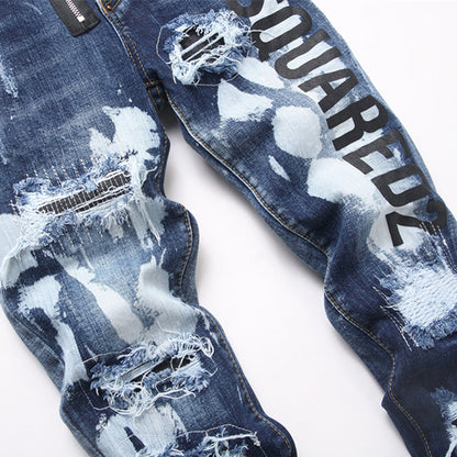 SOLA-DSQ2 New Man Hole Jeans