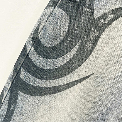 2025SS New Graffiti  Jeans