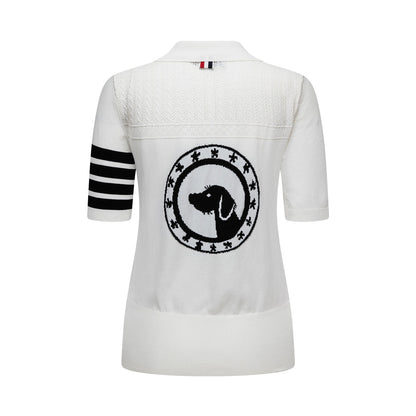 MR.TOM  Women Bear POLO shirt