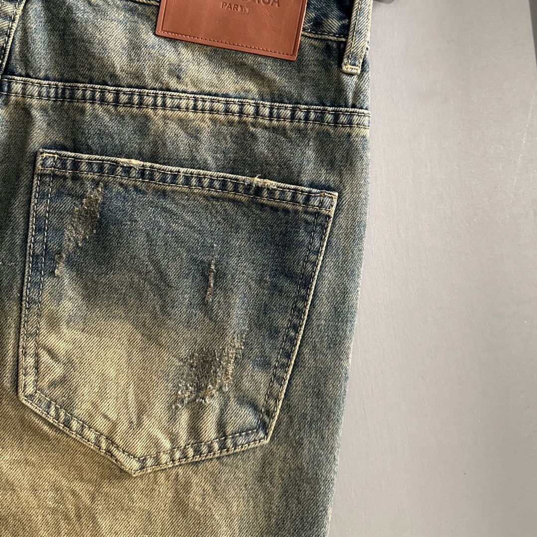 2025SS New Distressed Jeans
