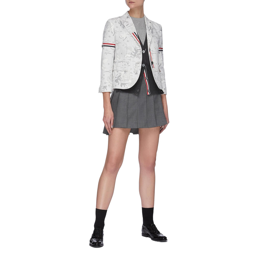 MR.TOM Ski Dog Print T-shirt