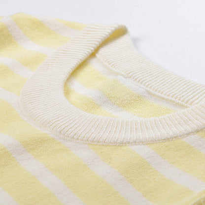 MR.TOM  Women Stripe T-shirt