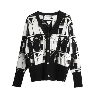 MR.TOM Contrast color sweater