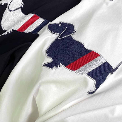 MR.TOM Puppy embroidery T-shirt
