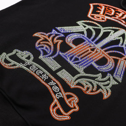 PIEIN 2025SS Unisex Black Hoodie