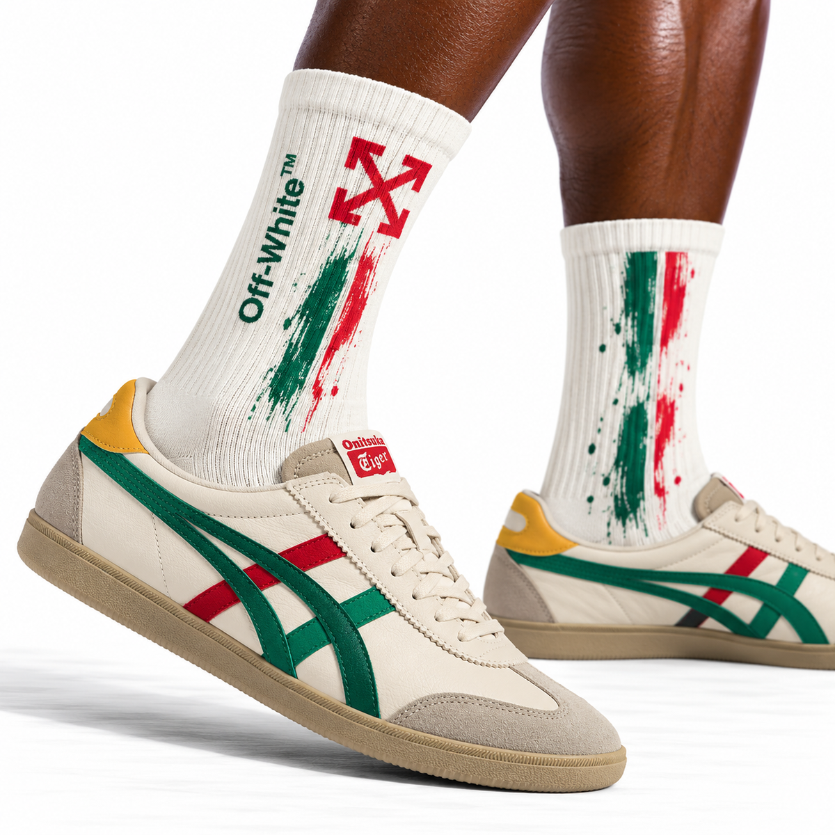 Onitsuka Tiger Tokuten 'White Beige Red Green'