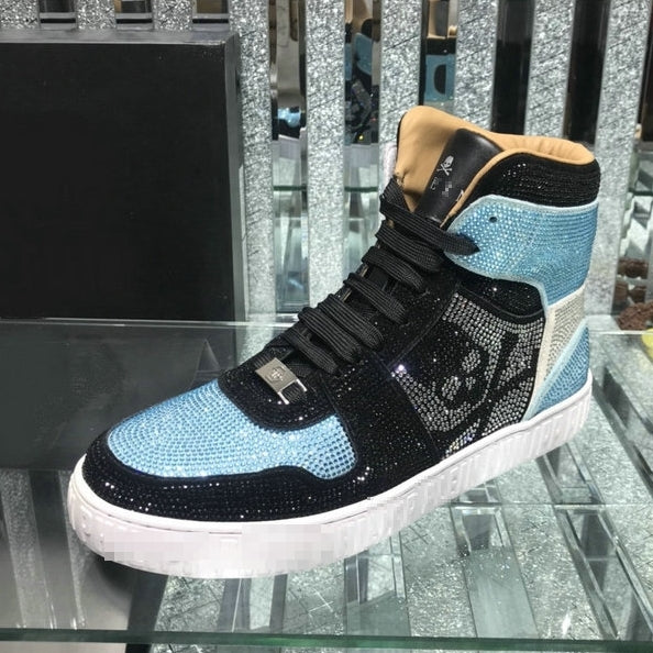 PP New high-top leather Sneakers