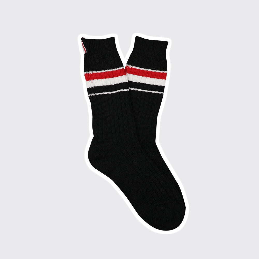 2025ss Four stripe socks