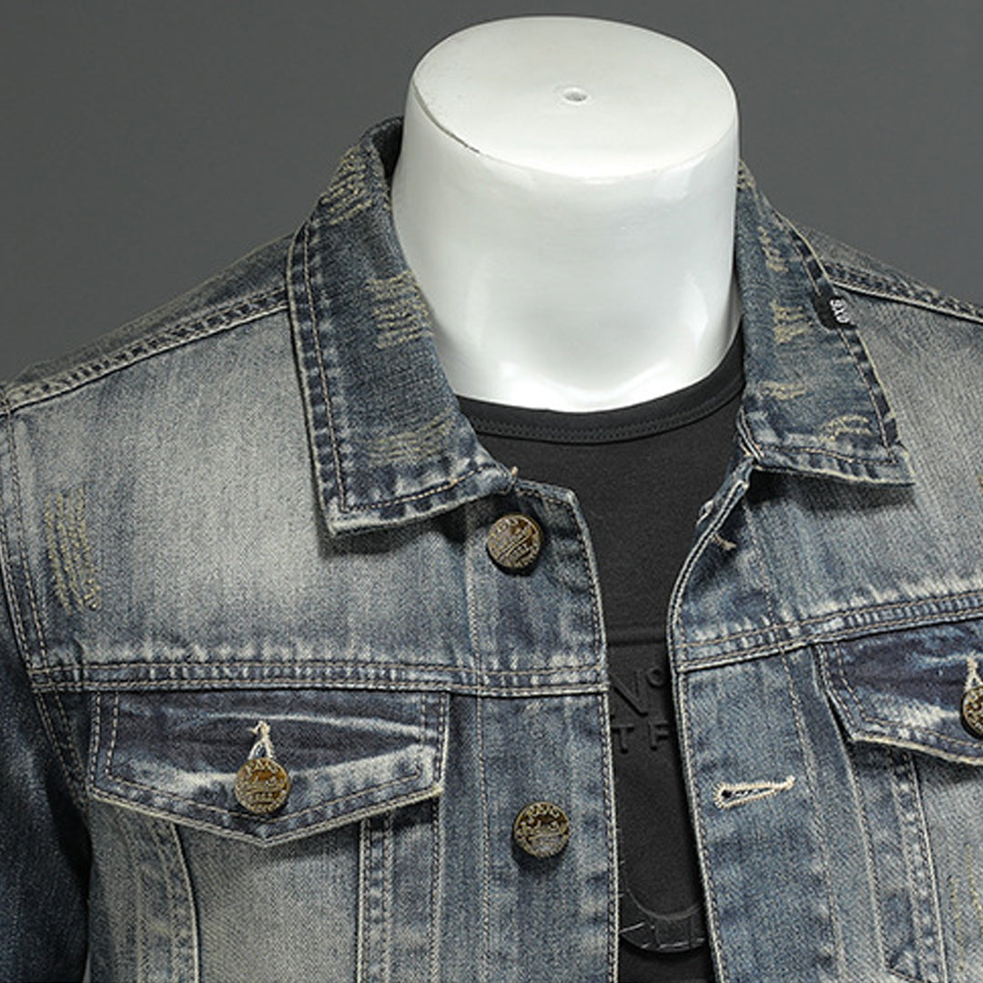 SOLA-DSQ2 24ss Blue Denim Jacket