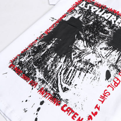 New-D2 Print 2024ss Loose T-shirt