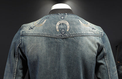 SOLA-DSQ2 2024ss Blue Denim Jacket