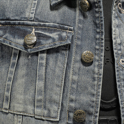 SOLA-DSQ2 2024ss Denim vest