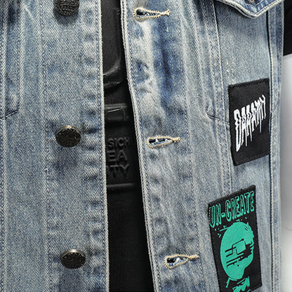 SOLA-DSQ2 24ss cowboy Denim vest