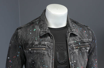 SOLA-DSQ2 Black Denim Jacket