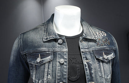SOLA-DSQ2 Black Denim Jacket