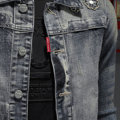 SOLA-DSQ2 2024ss Blue Denim Jacket