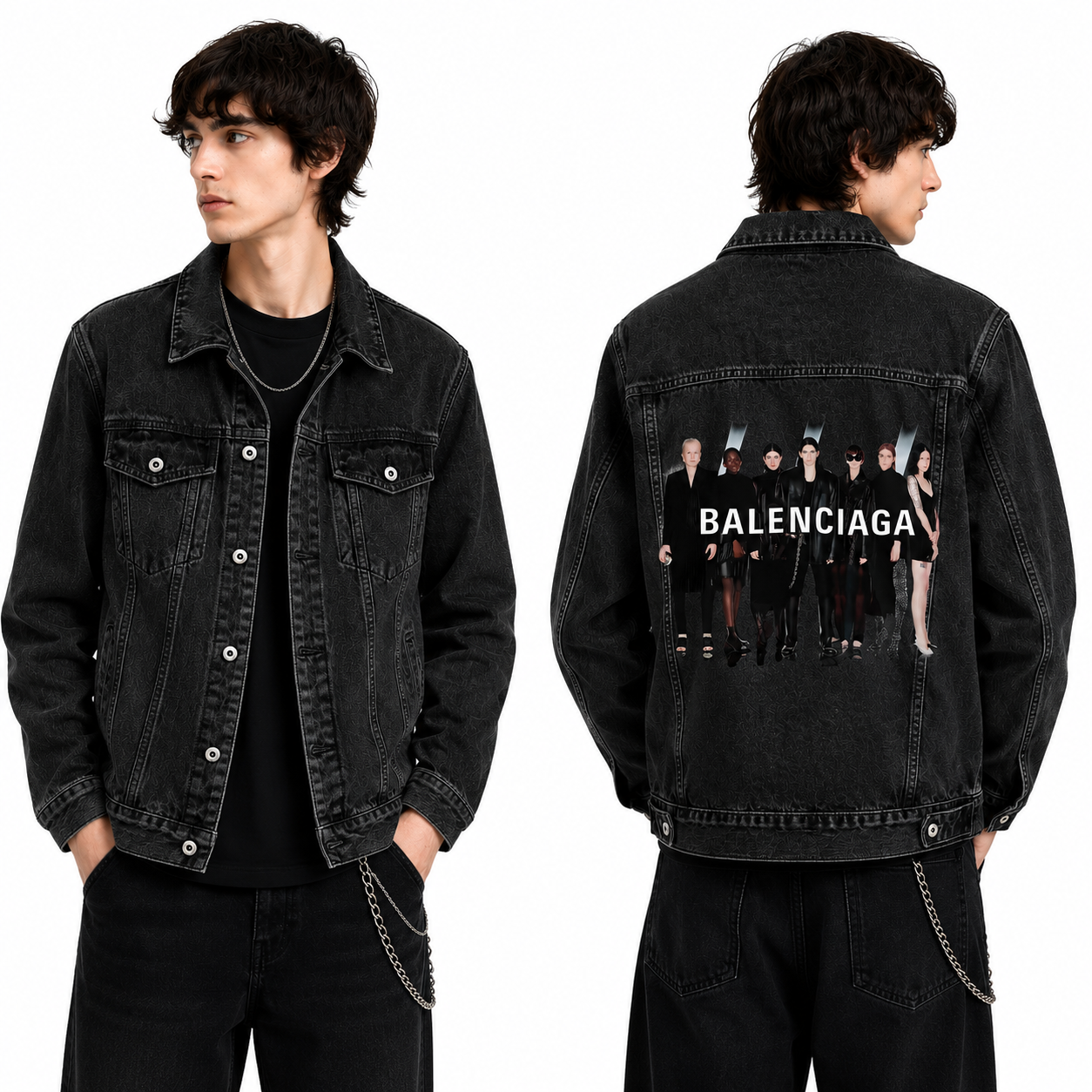 Balenciaga Men's Crown Jacket