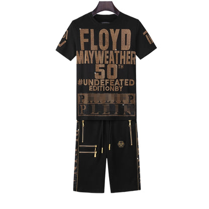 SOLA new letter diamond men's suit