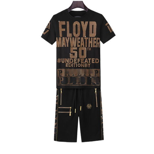 SOLA new letter diamond men's suit