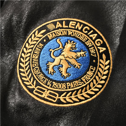 2026SS Block sheepskin Jacket