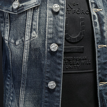 SOLA-DSQ2 Men's Loose Denim Jacket