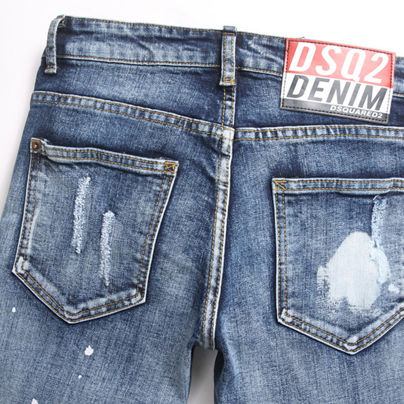SOLA-DSQ2 New Man Hole Jeans