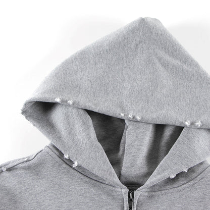 2025 Loose Fit Print Hoodie