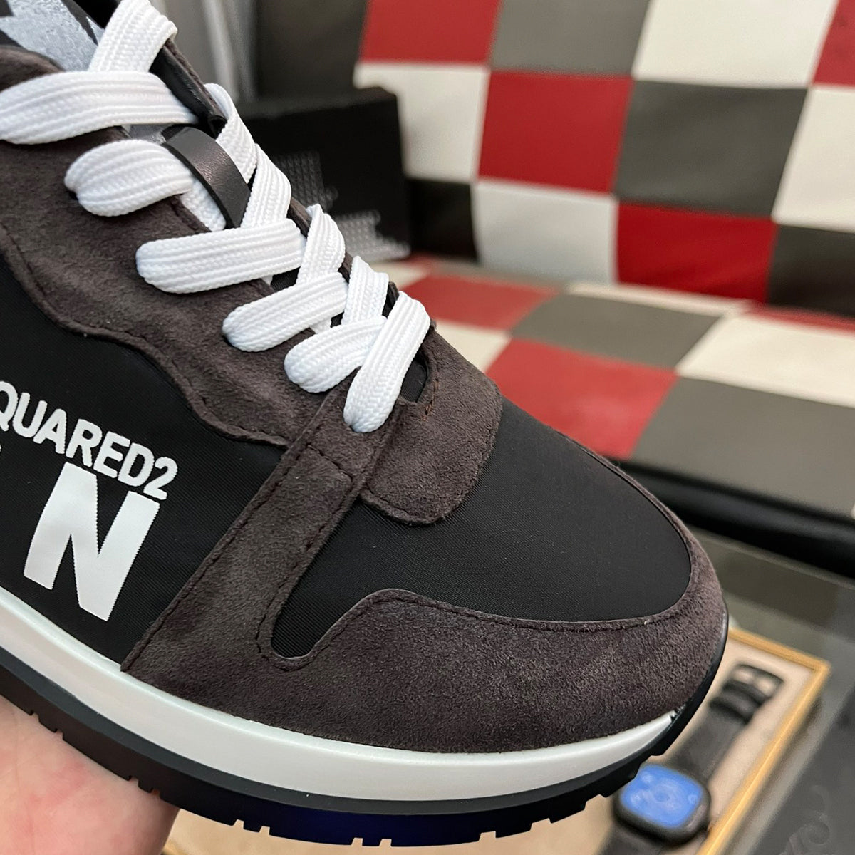 SOLA-DSQ2 New Men's Leather sneakers