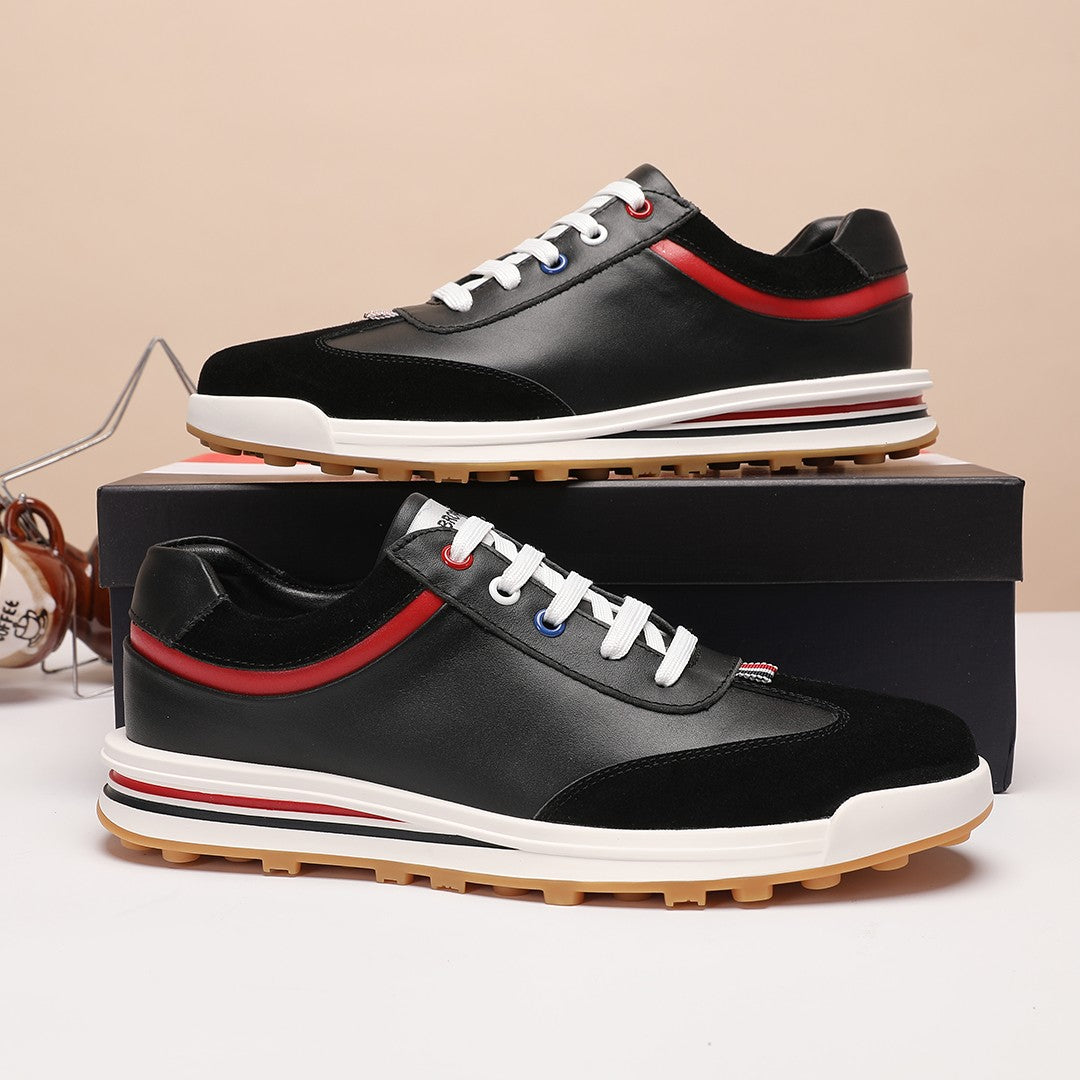 MR.TOM 2025ss Leather sneakers
