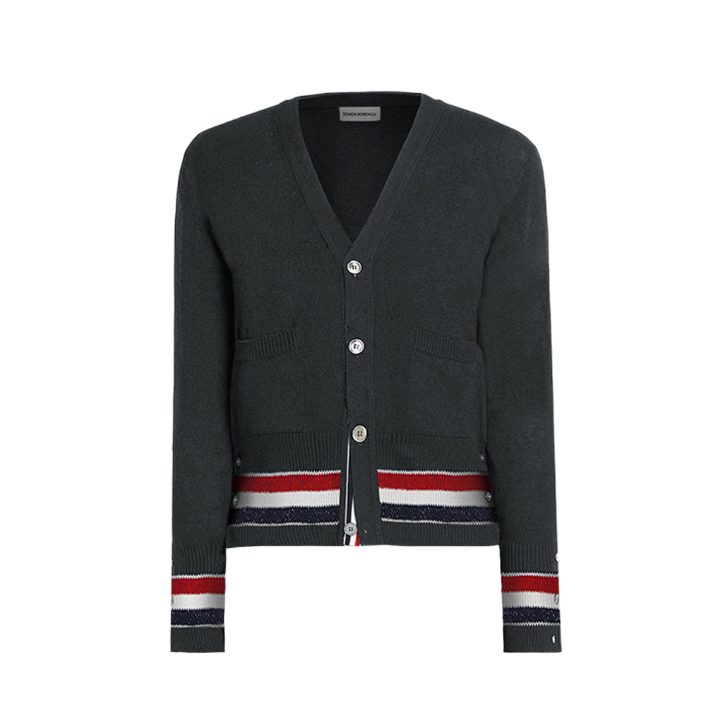 MR.TOM 4-Bar Thick knitted jacket