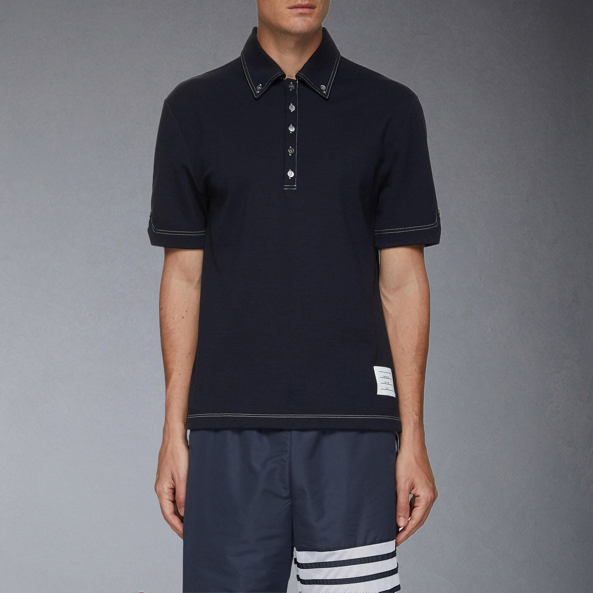 MR.TOM 4-Bar Basic POLO Shirt