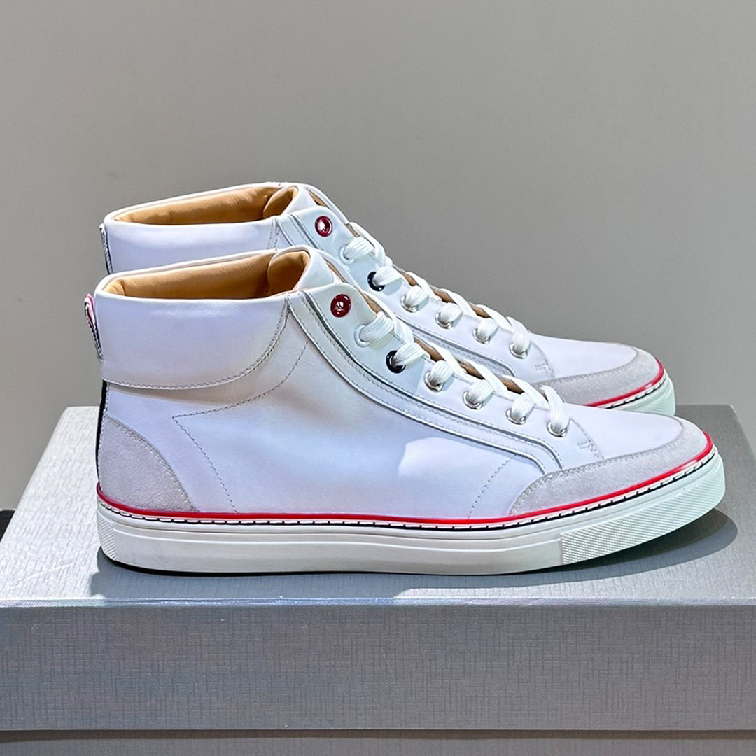 MR.TOM High Top Leather Sneakers