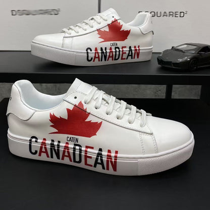 SOLA-DSQ2 New Men's Leather Sneakers