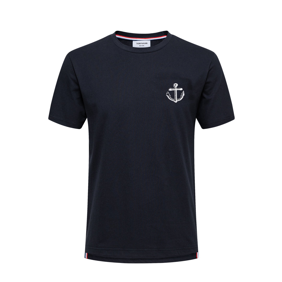 MR.TOM Anchor embroidery T-shirt